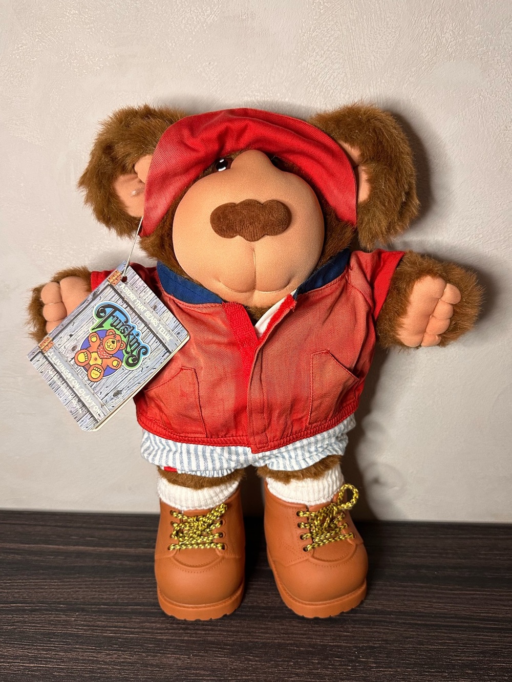 Furskin Hank Spitball by Coleco with Hang Tag